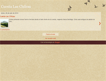 Tablet Screenshot of cuesta-laschilcas.blogspot.com