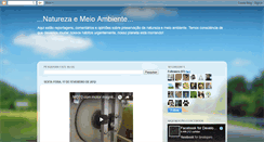 Desktop Screenshot of meioambienteplanetaterra.blogspot.com