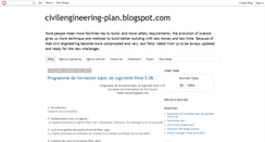 Desktop Screenshot of civilengineering-plan.blogspot.com