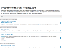 Tablet Screenshot of civilengineering-plan.blogspot.com