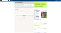 Desktop Screenshot of alexander-technique-porto.blogspot.com