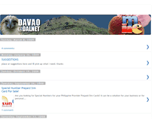 Tablet Screenshot of davaodalnet.blogspot.com