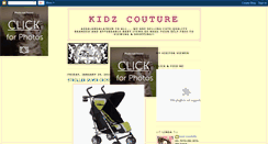 Desktop Screenshot of kidzcouture.blogspot.com