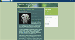 Desktop Screenshot of literaturauniversalegroj.blogspot.com