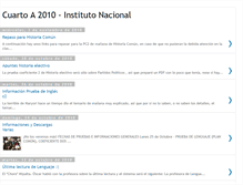 Tablet Screenshot of cuartoa10.blogspot.com