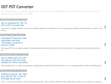 Tablet Screenshot of ostpstconverter.blogspot.com
