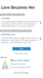 Mobile Screenshot of love-becomes-her.blogspot.com