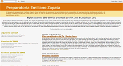 Desktop Screenshot of emilianozapatapreparatoria.blogspot.com
