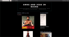 Desktop Screenshot of annaandjessinruins.blogspot.com