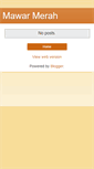 Mobile Screenshot of mawarmerah7.blogspot.com