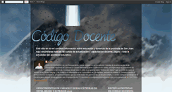 Desktop Screenshot of codigodocente.blogspot.com