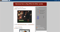 Desktop Screenshot of didierlacoste.blogspot.com