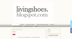 Desktop Screenshot of livingshoes.blogspot.com