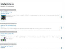 Tablet Screenshot of edutainmentfree.blogspot.com