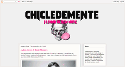 Desktop Screenshot of chicledemente.blogspot.com