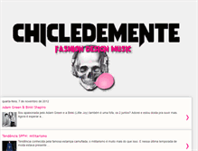 Tablet Screenshot of chicledemente.blogspot.com