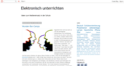 Desktop Screenshot of elektronisch-unterrichten.blogspot.com