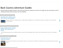 Tablet Screenshot of bcadventureguides.blogspot.com