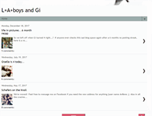 Tablet Screenshot of lukeannandboys.blogspot.com