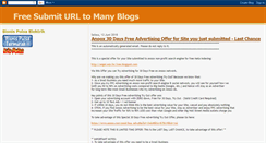 Desktop Screenshot of free-submit-urls.blogspot.com