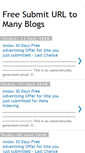 Mobile Screenshot of free-submit-urls.blogspot.com