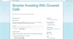 Desktop Screenshot of covcalls.blogspot.com