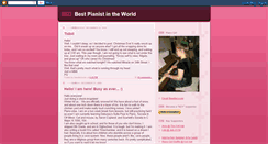 Desktop Screenshot of bestpianistever.blogspot.com