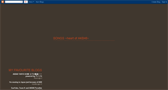 Desktop Screenshot of akb48songs.blogspot.com