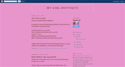 Desktop Screenshot of mygirlboutique.blogspot.com