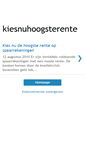 Mobile Screenshot of kiesnuhoogsterente.blogspot.com