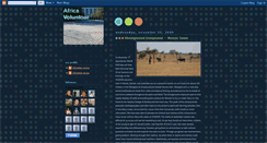 Desktop Screenshot of africavoluntour.blogspot.com