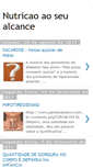 Mobile Screenshot of nutricaoaoseualcance.blogspot.com