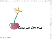 Tablet Screenshot of docedeceereja.blogspot.com