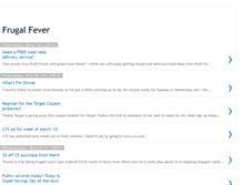 Tablet Screenshot of frugalfever.blogspot.com