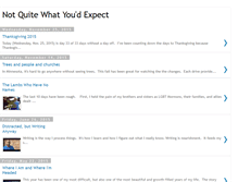 Tablet Screenshot of notquitewhatyoudexpect.blogspot.com