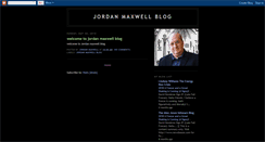 Desktop Screenshot of jordanmaxwellblog.blogspot.com