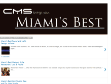 Tablet Screenshot of miamisbestcms.blogspot.com