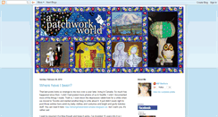 Desktop Screenshot of apatchworkworld.blogspot.com