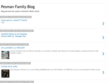Tablet Screenshot of pesmanfamily.blogspot.com