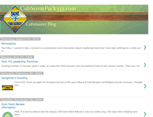 Tablet Screenshot of cubscoutpack153.blogspot.com