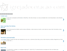 Tablet Screenshot of igrejadocoracao.blogspot.com