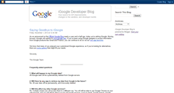 Desktop Screenshot of igoogledeveloper.blogspot.com