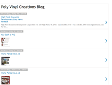 Tablet Screenshot of polyvinylcreations.blogspot.com
