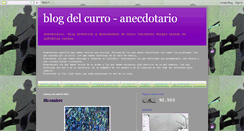 Desktop Screenshot of delcurro.blogspot.com
