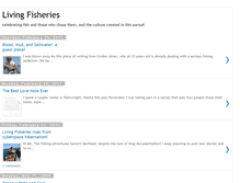 Tablet Screenshot of livingfisheries.blogspot.com