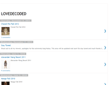 Tablet Screenshot of love-decoded.blogspot.com