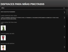 Tablet Screenshot of pincitasss-disfracespincitasss.blogspot.com