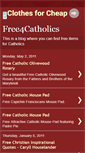 Mobile Screenshot of free4catholics.blogspot.com