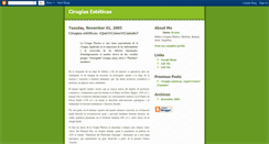 Desktop Screenshot of cirugiasesteticas.blogspot.com