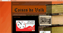 Desktop Screenshot of coisasdavalk.blogspot.com